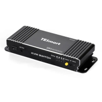 TESmart 2 port USB KVM Switch Support USB2.0 L/R audio IR Remote HDCP 2.2 4k 60hz KVM switch
