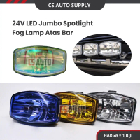 LED 24V Lampu Spotlight Jumbo Lampu Kabus Foglight Scania Volvo Kelsa Lampu Bumbung Atas Putih Kunin