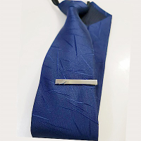 拉福   領帶夾窄版領帶夾窄領夾雙刀(4cm)