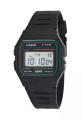 Jam Tangan Pria Casio F-91W-3D Digital Dial Hitam Resin Band