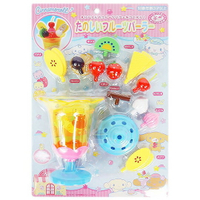 小禮堂 大耳狗 水果聖代玩具組 食物玩具 扮家家酒 (粉藍泡殼)