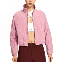 NIKE 外套 AS W NSW 粉色 防曬 短版 立領 風衣外套 女 HJ1000-699