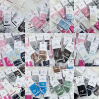 Stokin Kapas Tulen, Panjang Pertengahan Betis, Sesuai untuk Sukan, Yoga dan Pakaian Kasual, Lembut d