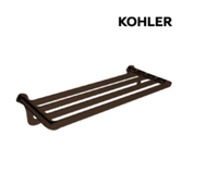 【 麗室衛浴】美國KOHLER K-97497T-2BL 雙層毛巾架