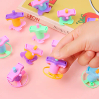 Set Mainan Kapsul Putar, Gasing Boleh Putar, Gasing Atas Berputar, Gasing Mini Penggulungan, Gasing 