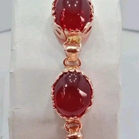 gelang batu permata merah