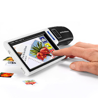 【德國 Eschenbach】mobilux DIGITAL Touch HD 4x-12x 4.3吋觸控螢幕手持型可攜式擴視機 電子放大鏡 16511 (公司貨)