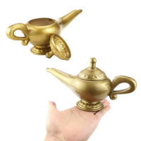 Vintage Retro Hollow Out Fairy Tale Aladdin Magic Lamp Tea Pot