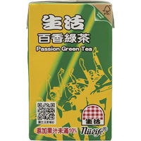 生活 泡沫百香綠茶(250mlx24包/箱) [大買家]