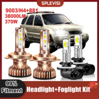 Plug And Play LED Headlight High Low Beam H4/9003+881 Foglight Combo For Ford Escape 2001 2002 2003 2004 Replace Car Light