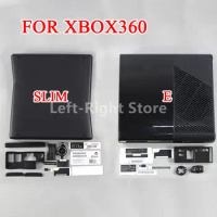 1set FOR XBOX360 SLIM E High Quality Full Set Housing Shell Case For XBOX360 Slim Xbox 360 E Console Slim Replacement