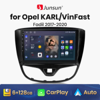 Junsun V1pro Android Auto Radio for Opel Karl 2017 2018 2019 2020 Wireless Carplay 4G Car Multimedia GPS 2din autoradio