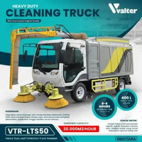 Leaf Collec Truck / VALTER Heavy Duty Leaf Collection Truck Sweeper VTR-LTS50 (Water Pressure Featur