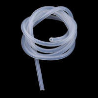 1M Transparent Silicone Water Cooling Pipe 3*5mm 4*6mm 4*7mm Cooled Tube for RC Jet Boat 1 Meter
