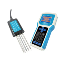 Agriculture soil temperature moisture &amp; conductivity sensor,EC, handheld soil 3 in 1 rapid test transmitter soil tester