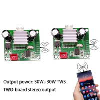 NEW Bluetooth 30W power amplifier TWS speaker sound module board audio receiver Bluetooth power amplifier board two-way stereo