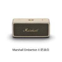 Marshall Emberton II 攜帶式藍芽喇叭(奶油白)