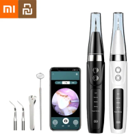 XIAOMI YOUPIN Electric Visual Ultrasonic Dental Scaler Tooth Cleaner Calculus Remover Teeth Whitening Portable Tartar Eliminator