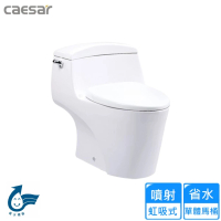 【CAESAR 凱撒衛浴】省水單體馬桶(C1353 不含安裝)