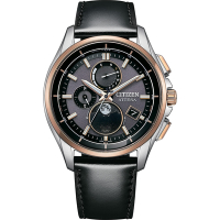 CITIZEN 韋禮安代言GENTS 月相電波鈦金屬腕錶-41.5mm(BY1004-17X)