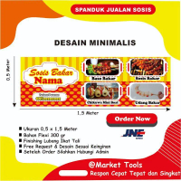 Spanduk Banner Jualan Costume Desain