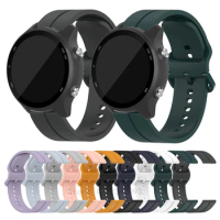 20mm Watch Strap Silicone Strap For Garmin Forerunner 245 Bracelet Smartwatch Watchbands for Garmin Vivoactive 3 / Venu SQ