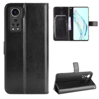 For ZTE Axon 30 5G Case Luxury Flip PU Leather Wallet Lanyard Stand Case For ZTE Axon 30 5G Axon30 Protective Phone Bags