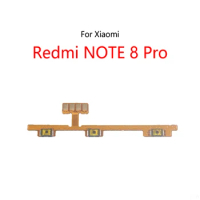 10PCS/Lot For Xiaomi Redmi NOTE 8 Pro Power Button Switch Volume Mute Button On / Off Flex Cable