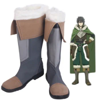 Naofumi Iwatani Shoes Cosplay The Rising of the Shield Hero Naofumi Iwatani Cosplay Boots Shoes Cust