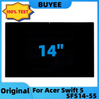 14” Original For Acer Swift 5 SF514-55 LCD Touch Screen Assembly With Frame and Board FHD 1920x1080 30 Pins