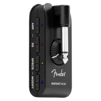 Fender Mustang Micro All-in-one personal headphone amplifier with onboard DSP12 amp models for silent practice and recording