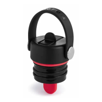 【Hydro Flask】標準口提環型吸管瓶蓋(時尚黑)
