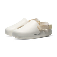 KANGOL 涼拖鞋 白 防水 穆勒鞋 情侶 男女 6455167100