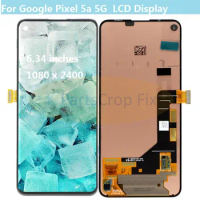 Original 6.34" For Google Pixel 5a 5G LCD Display Touch Panel Screen Digitizer Assembly Replacement For Google Pixel 5a LCD