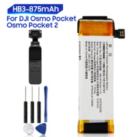 Replacement Action Camera Battery HB3 For DJI Osmo Pocket 2 Osmo Pocket Osmo Pocket II 875mAh