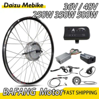 Bafang Ebike Conversion Kit Hub Motor 36V 48V 500W Front Rear Brushless Gear Hub Motor BAFANG Ebike Conversion Kit MTB Bicycle