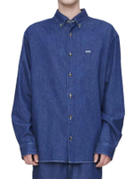 เสื้อเชิ้ตผู้ชาย Chemise Mathias สี IAI Indigo