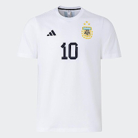 Adidas M Messi NN Tee IW3614 男 短袖 上衣 T恤 亞洲版 足球 冠軍 阿根廷 棉質 白