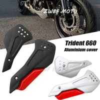 適用於Triumph trident 660 trident660 2021 22 2023 鋁製發動機導流罩側板導流板