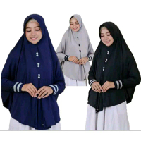 JILBAB INSTAN // JILBAB LENGAN KANCING // JILBAB JUMBO