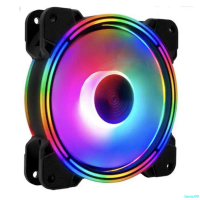 laeou99 FAN M3 LED RGB LOẠI KHÔNG CẦN HUB MÀU CẦU VỒNG MỚI