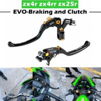 Motorcycle Pull line labor-saving clutch brake lever EVO-R For KAWASAKI ZX4R ZX4RR ZX-4R/SE ZX-4RR NINJA ZX4R zx25r zx-25r