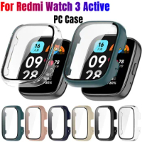 PC Protective Case For Redmi Watch 3 Active Full Cover Screen Protector For Redmi Watch 3 Lite Watch 3Active Glass+Case