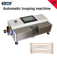 Automatic looping machine accurate stainless O type bending tool metal wire round bend machines