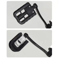 Folding Bike Pedals Ultra-light Folding Bicycle Pedals with Smooth Bearings for High Strength Bikes Easy for Universal