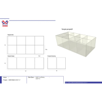 akrilik display box/box akrilik/akrilik box