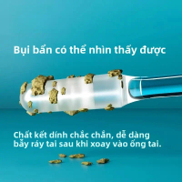 Dụng cụ lấy ráy tai| Xoay nhẹ nhàng, ráy tai ra ngay,Dành Cho Người Lớn Và Trẻ Em,Que làm sạch tai d