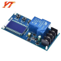 Mô-đun điều khiển sạc pin, XY L30A, DC 6 60V, 30A, bảng bảo vệ, đồng hồ thời gian sạc, màn hình LCD