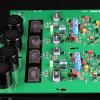 GZLOZONE Assembled Black Box Clone Naim NAP200 Amplifier Board DIY Power Amp 75W+75W