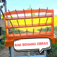 RAKBENANG OBRAS KASTEM UKURAN - Rak Benang Obras Kastem dengan Desain Praktis dan Fungsional untuk M